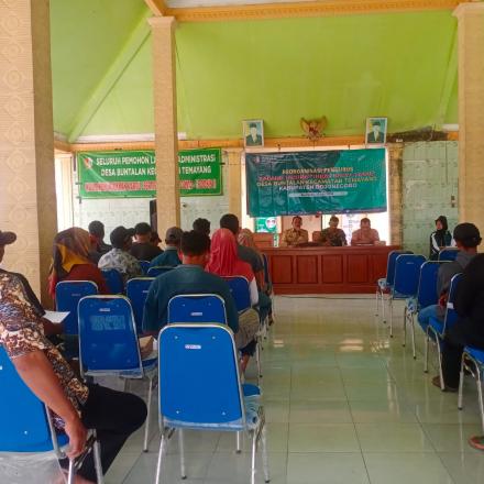 RE-ORGANISASI KARANG TARUNA DESA BUNTALAN